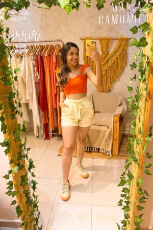 Short Amarelo