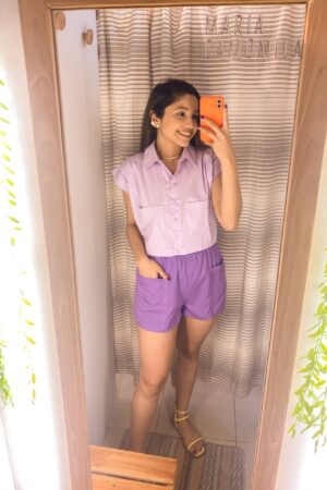 Short Roxo
