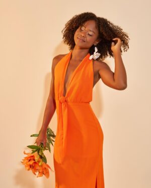 Vestido Desire Laranja