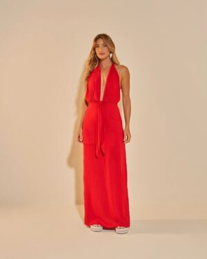 Vestido Desiré Vermelho