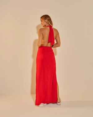 Vestido Desiré Vermelho