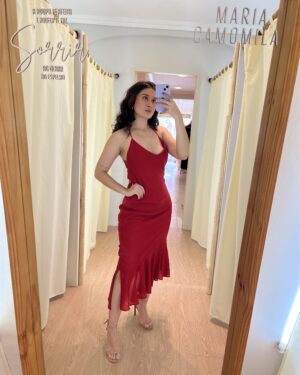 Vestido Begônia Vermelho