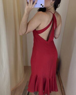 Vestido Begônia Vermelho