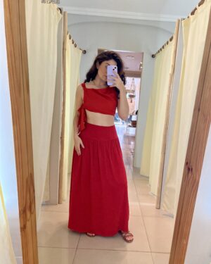 Saia Luma Vermelho
