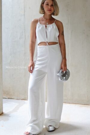 Macacão Crystal off