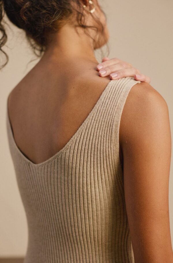 Vestido Ella Areia - Imagem 2
