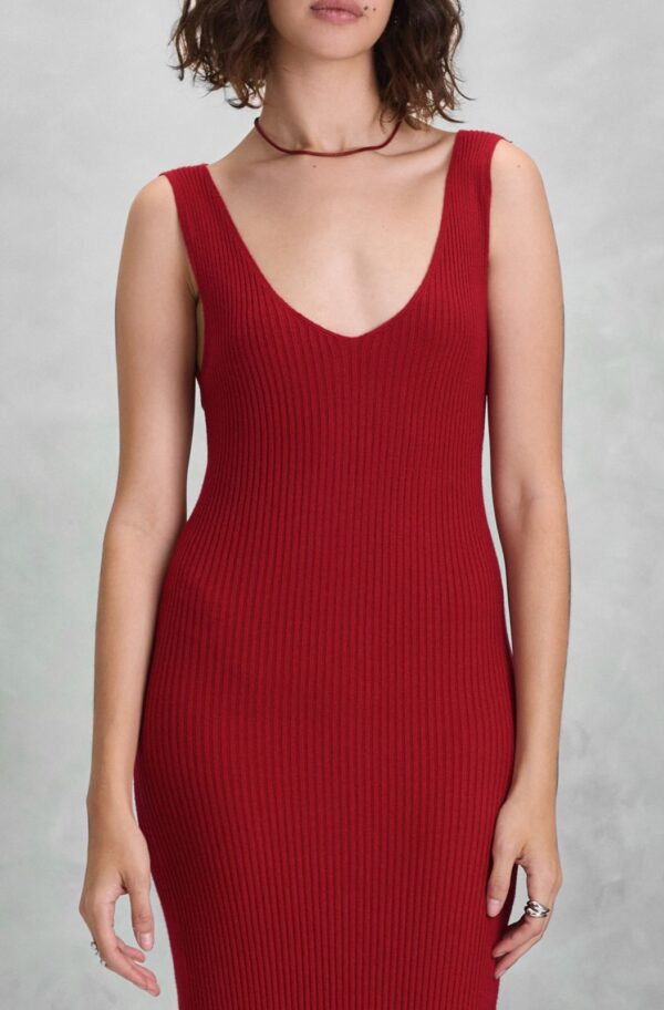 Vestido Ella Vinho - Imagem 4