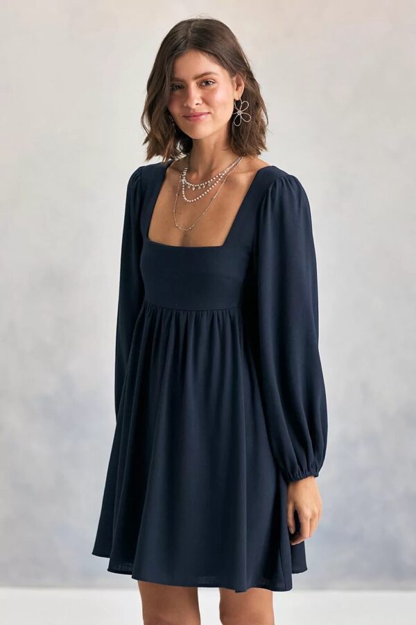 Vestido Millie marinho - Imagem 4