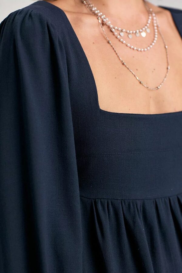 Vestido Millie marinho - Imagem 3