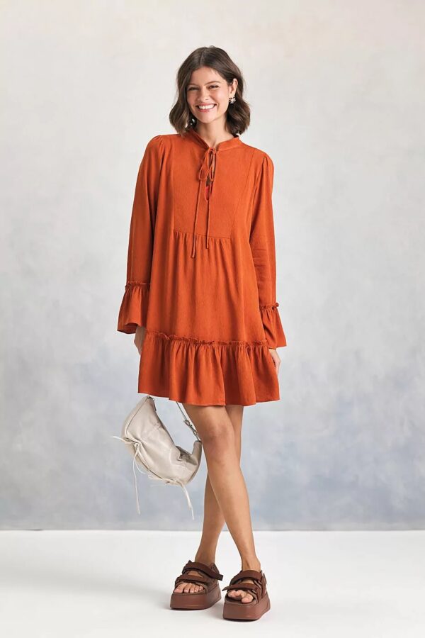 Vestido Amy terracota - Imagem 4