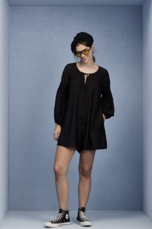 Macaquinho Aline black