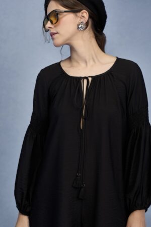 Macaquinho Aline black