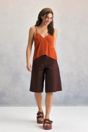 Regata renda terracota