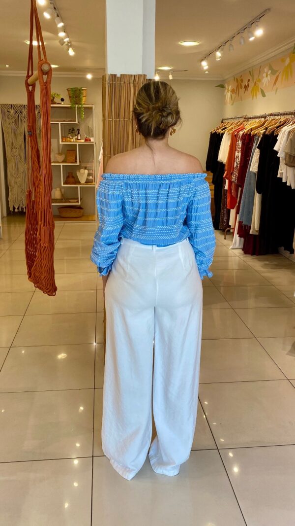Blusa menta azul - Imagem 2