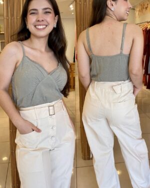 Calça aya pérola