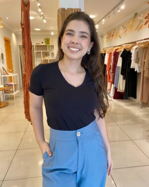 Blusa Jenifer preta