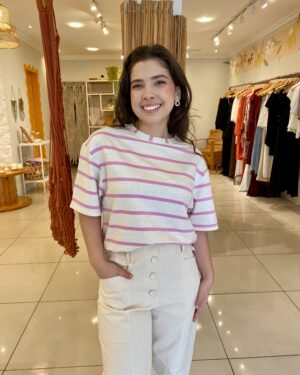 Blusa flor de sal