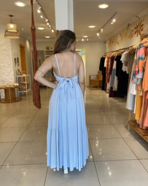 Vestido Cravo Azul