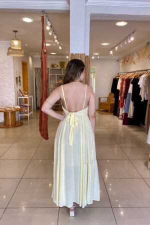 Vestido Cravo amarelo