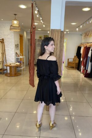 Vestido cedro preto