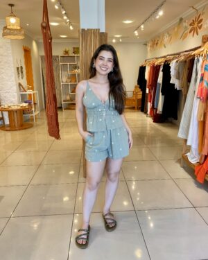 Blusa Florir verde