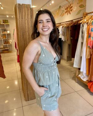 Blusa Florir verde
