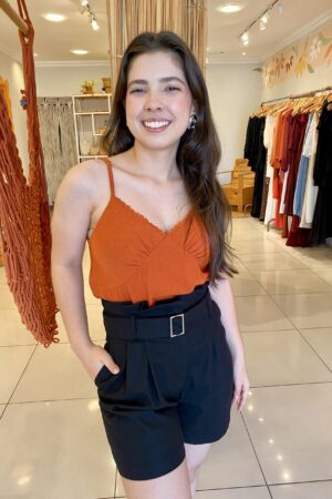 Regata renda terracota