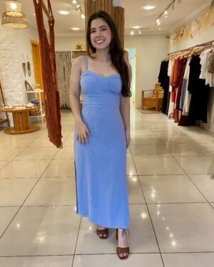 Vestido Luiza azul