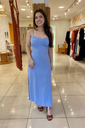 Vestido Luiza azul