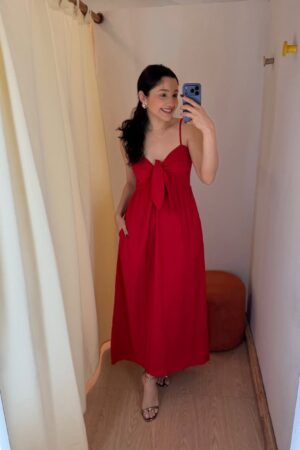 Vestido Amar Vermelho